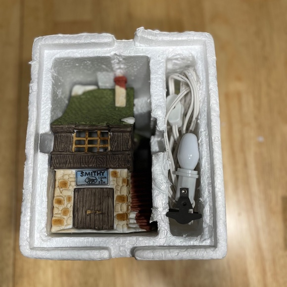 Department 56  Dicken’s Village Series “ Bean &  Son Smithy Shop” - Picture 12 of 12